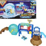 Bộ đồ chơi trạm rửa xe Monster Jam Megalodon Monster Wash