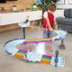 Bộ Đường Đua Hot Wheels Mario Kart Rainbow Road Raceway Cầu Vồng - Ảnh 10
