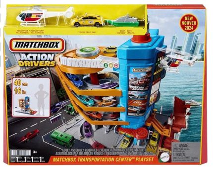 Bộ Đồ Chơi Trung Tâm Giao Thông Matchbox Action Drivers